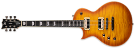 LTD EC-1000T Honey Burst Satin  Left Handed 6-String Electric Guitar 2022